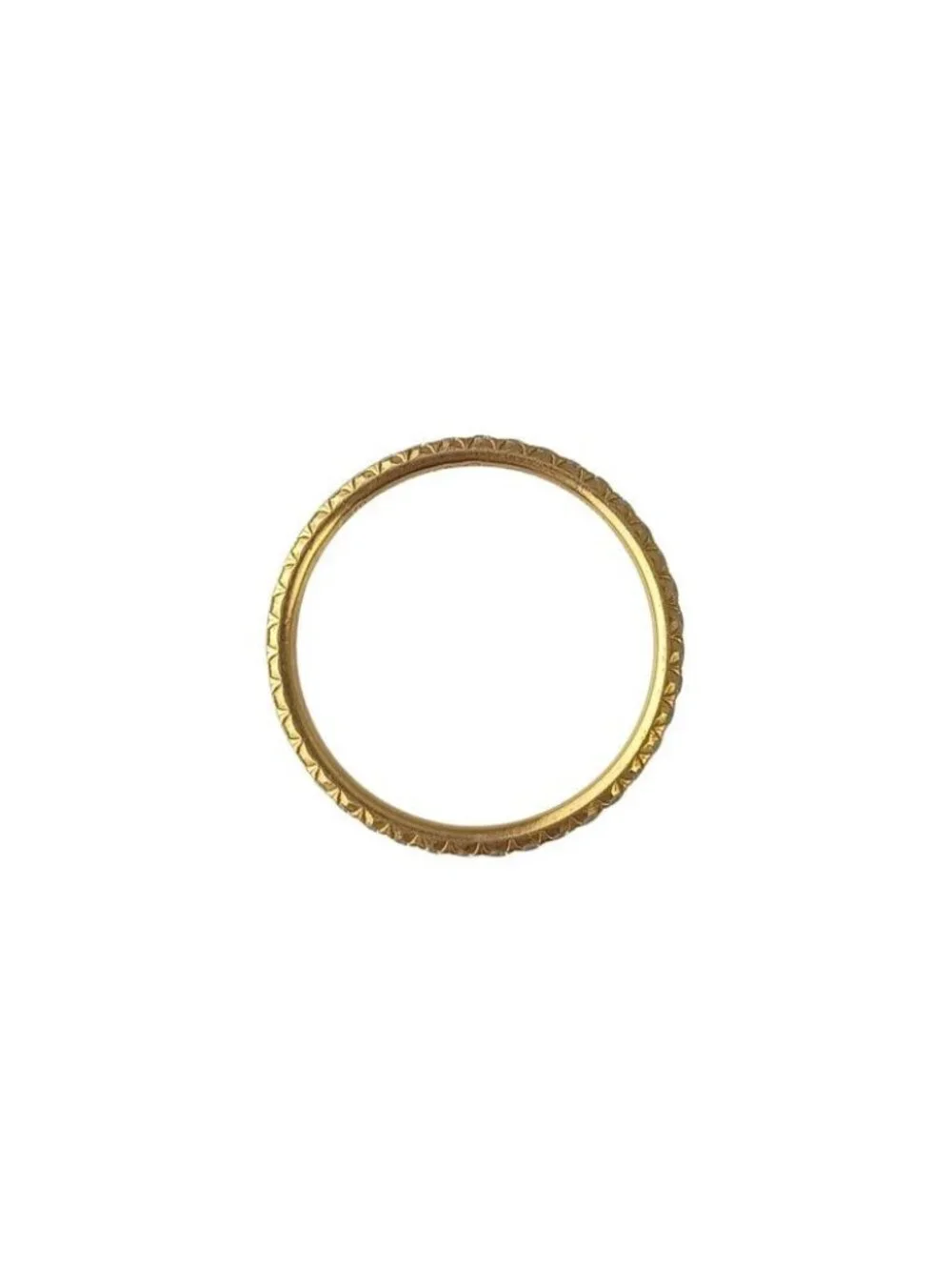 Tiffany & Co Ring Classic Full Eternity YG Diamond